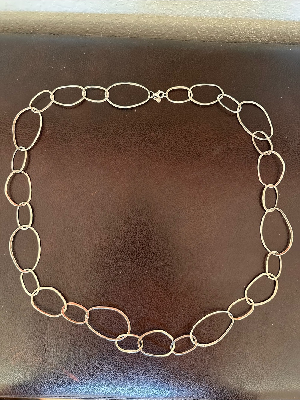 Silpada Silver Oval Link Necklace - Silver